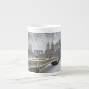 Winter - Central Park - New York City Bone China Mug