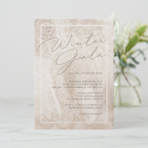 Winter Champagne Gala Invitation