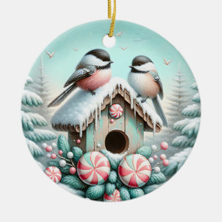 Winter Chickadee Ornament 