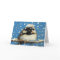 Winter Chickadee with Snowflakes