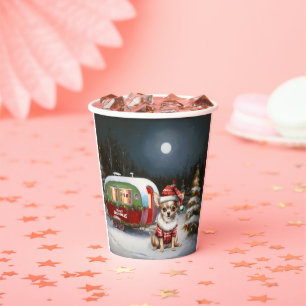 Winter Chihuahua Caravan Christmas Adventure  Paper Cups