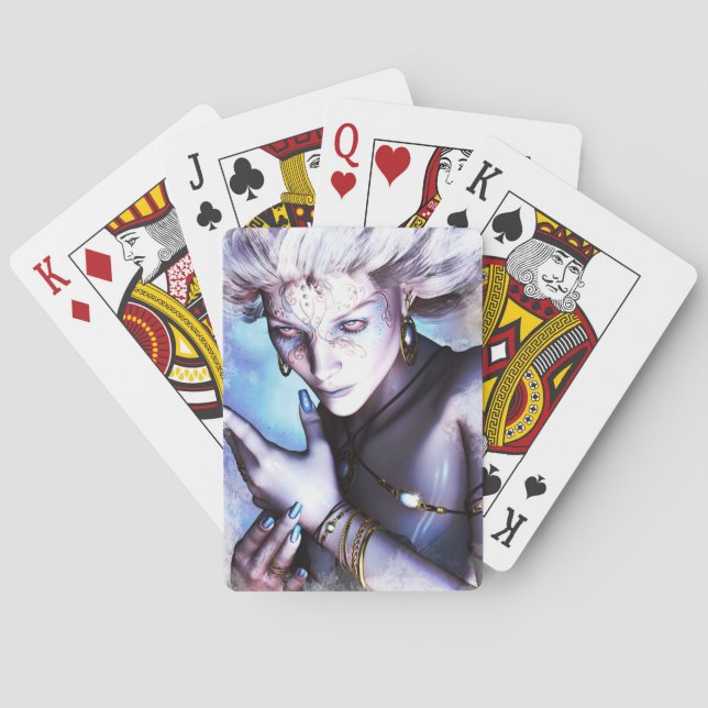 Winter Chill Playing Cards (Back)