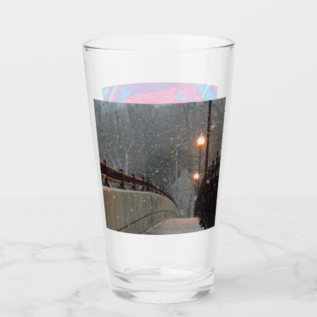 winter christmas 86 glass (Front)