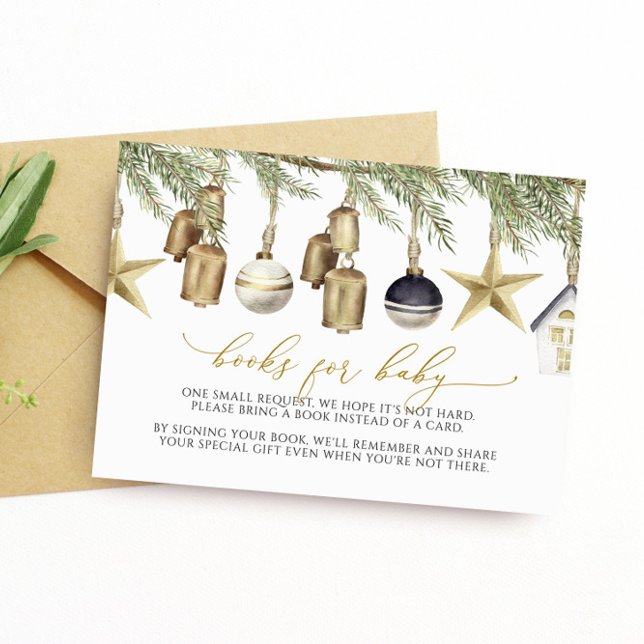 Winter Christmas Books for Baby Card (Creator Uploaded)