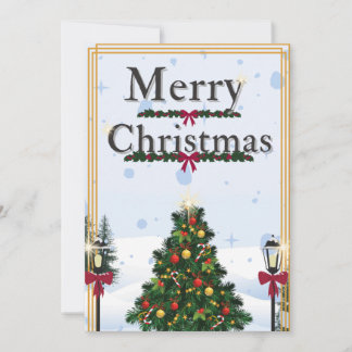 Winter Christmas Card