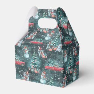 Winter Christmas Cosy  Favour Box