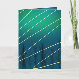 Winter Christmas Greeting Card