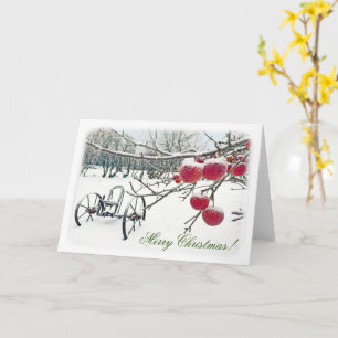 Winter Christmas Greeting Card! Card
