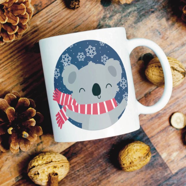 Winter Christmas Koala Bear Mug (Creator Uploaded)