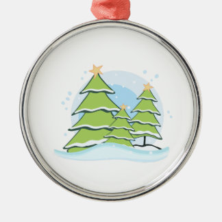 Winter Christmas ornament