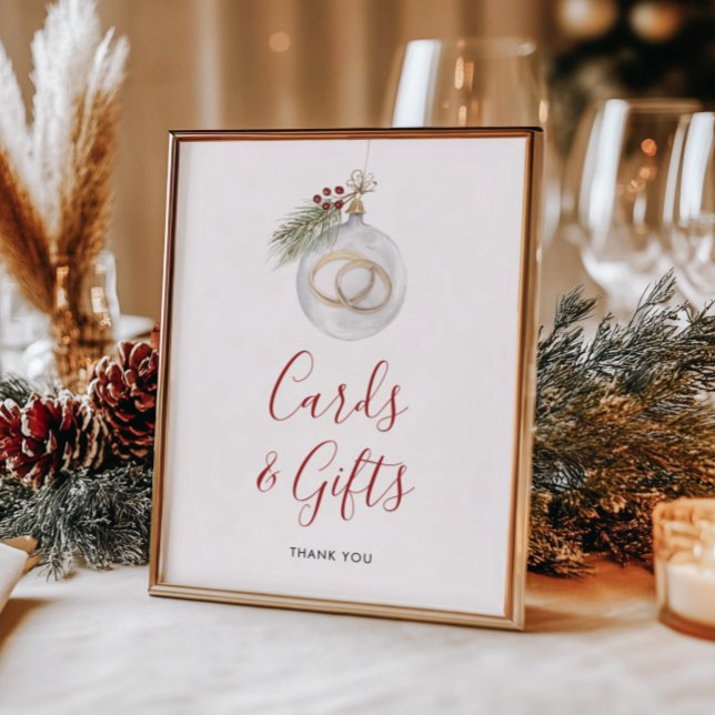 Winter Christmas Ornament Cards & Gifts Poster (Creator Uploaded)