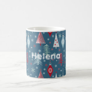 Winter Christmas pattern. Coffee Mug