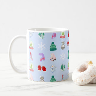 Winter/Christmas Pattern Coffee Mug (11oz)