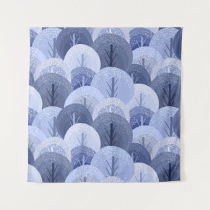 Winter Christmas seamless pattern. The pattern wit Tapestry