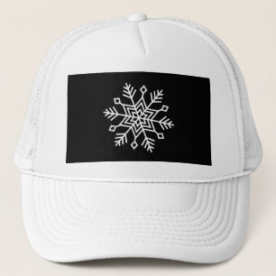 Winter Christmas Snowflake Matching Family Festive Trucker Hat