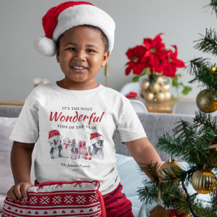 Winter Christmas Themed Toddler T-Shirt
