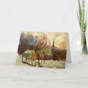 "Winter Church" Holiday Card