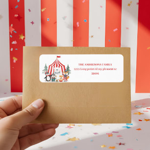 Winter Circus Woodland Animals 