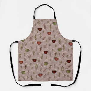 Winter Coffee Journey Apron