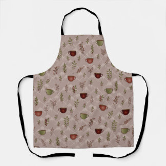 Winter Coffee Journey Apron