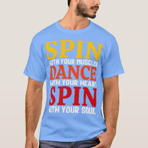 Winter Colour Guard Watercolor Dance With Your Hea T-Shirt