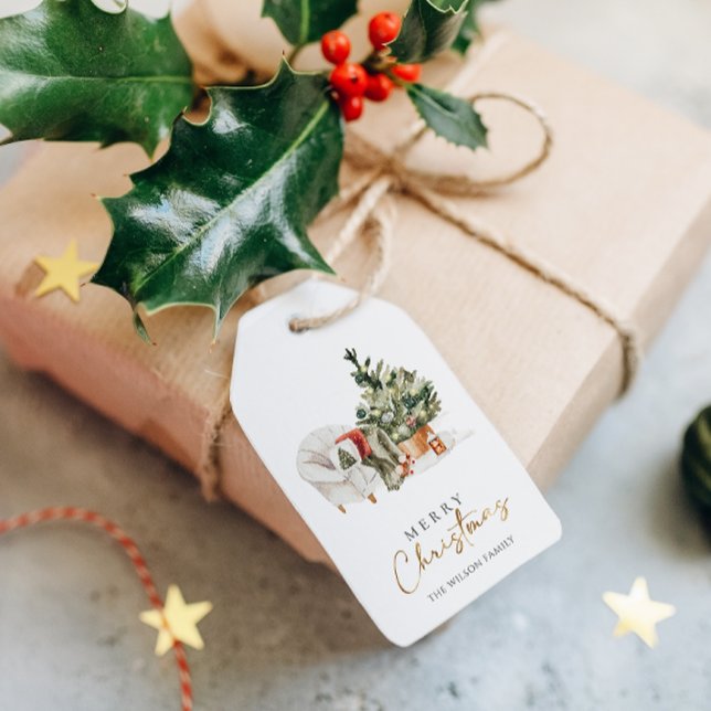 Winter Cosy Christmas Party  Gift Tags (Creator Uploaded)