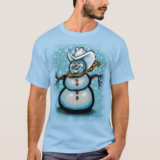 Winter Cowboy T-Shirt (Front)