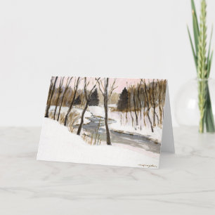 Winter Creek Card