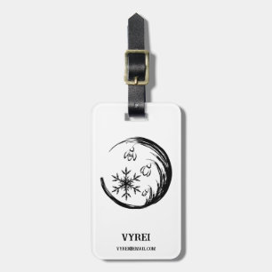 Winter Crest Luggage Tag