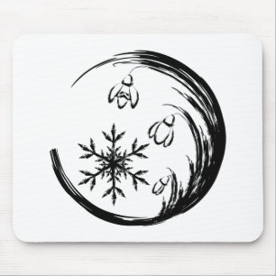 Winter Crest Mouse Mat