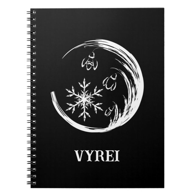 Winter Crest Notebook (Front)