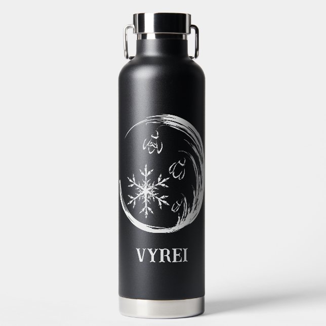Winter Crest Water Bottle (Front)