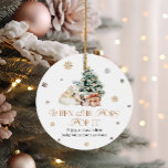 Winter Cute Bear Pop it When She Pops Baby Shower Favour Tags<br><div class="desc">The Winter Cute Bear Pop it When She Pops Baby Shower Favour Tags is a charming and whimsical design, ideal for a cosy winter-themed celebration. At the heart of the items is an adorable polar bear, whose soft, cuddly appearance evokes warmth and joy. The bear, surrounded by gently falling snowflakes,...</div>