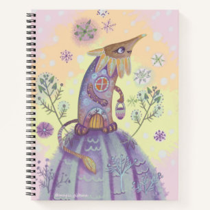 Winter cute notebook