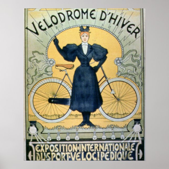 'Winter Cycle Racing Track', International Exhibit Poster (Front)