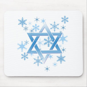 winter david mouse mat