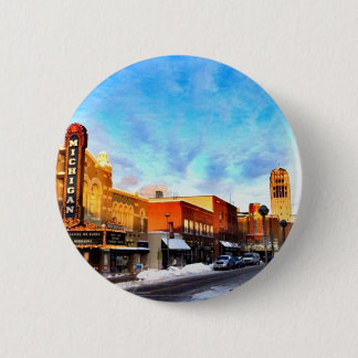 Winter Day In Ann Arbor 6 Cm Round Badge