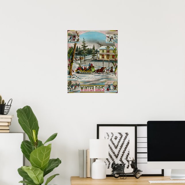Winter Days Poster (Home Office)