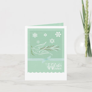 Winter Dove Note Card