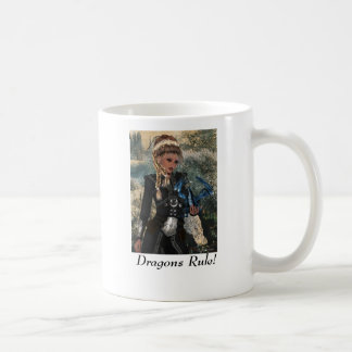 Winter Dragon of Stonewood Coffee Mug
