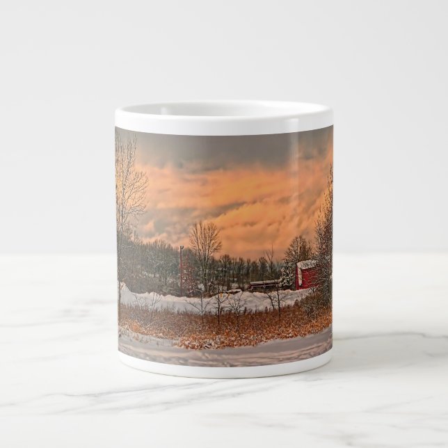 Winter Dreams 20 oz Coffee Mug (Front)