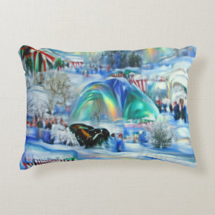 Winter Dreamscape Decorative Cushion