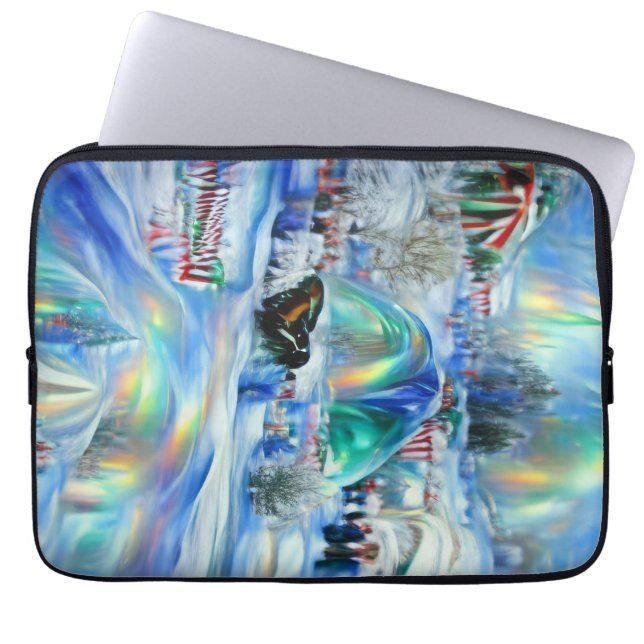 Winter Dreamscape Laptop Sleeve (Front)