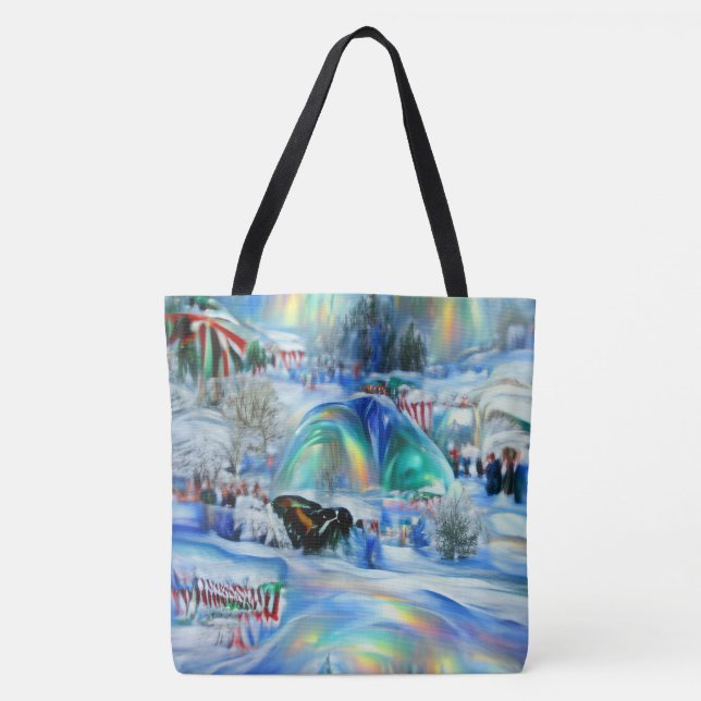 Winter Dreamscape Tote Bag (Front)