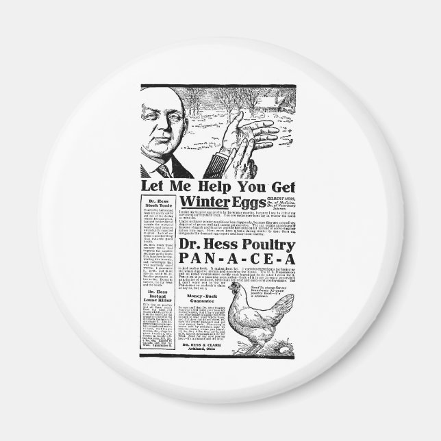 Winter Eggs Magnet (Front)