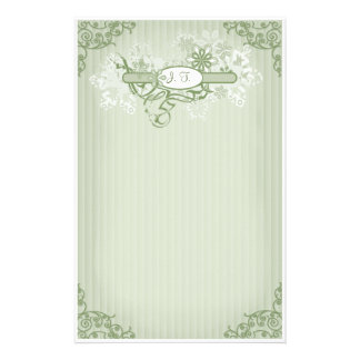 Scroll Custom Stationery, Scroll Stationery Templates
