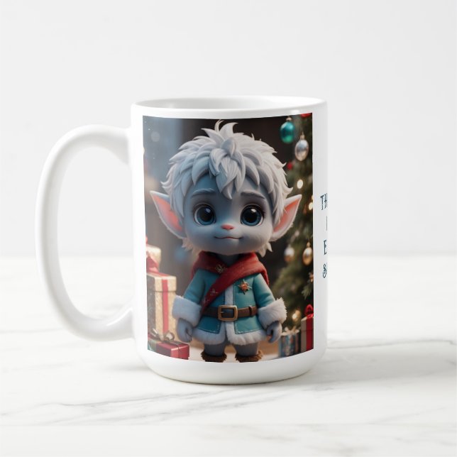 Winter Elf  Coffee Mug (Left)