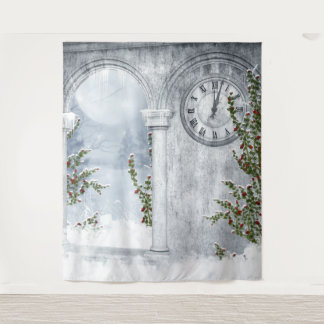 Winter Enchantment Photo Background Tapestry