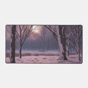 Winter Ethereal Desk Mat