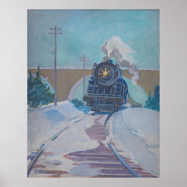 Winter Express – Kulhanek Train Scene (1968) Poster (Front)